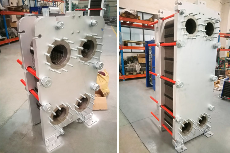 高壓船用鈦板換熱器 高壓船用鈦板換熱器